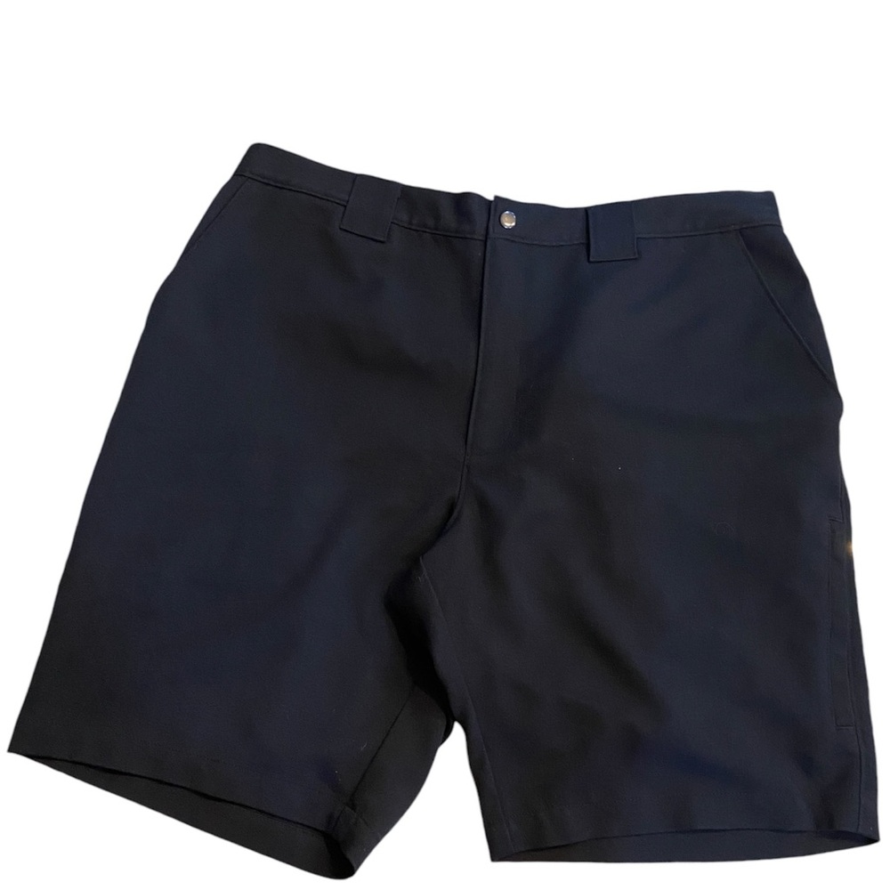 Fila Men’s Black Casual Bermuda Flat Front Shorts
